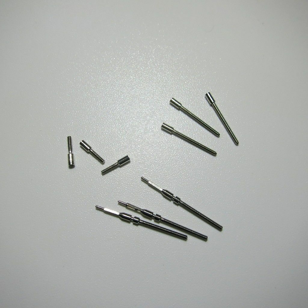 Assorted Watch Winding Stem Generic for Different Watch Movement Stainless Steel
