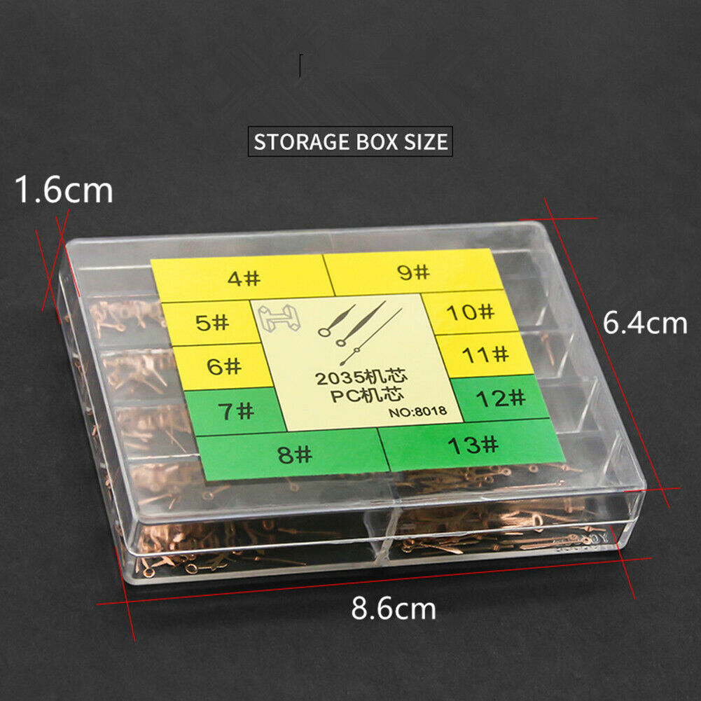 Alloy Watch Hands Needles Pins Assortment Repair Kit For Miyota 2035 Movement