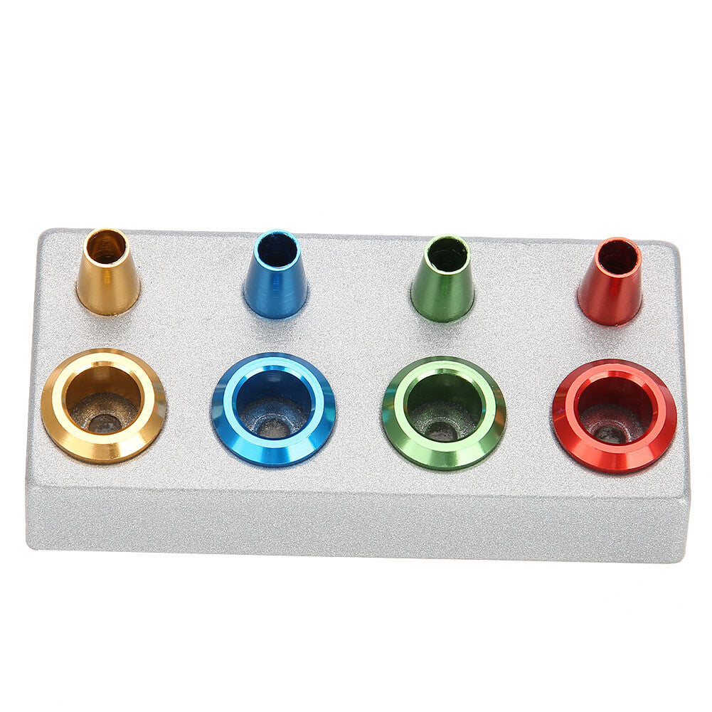 Tragbares Uhrenöler-Set, 4 Ölbecher, 4 Ölstifte, Uhrwerk-Ölstift, Uhrenreparatur