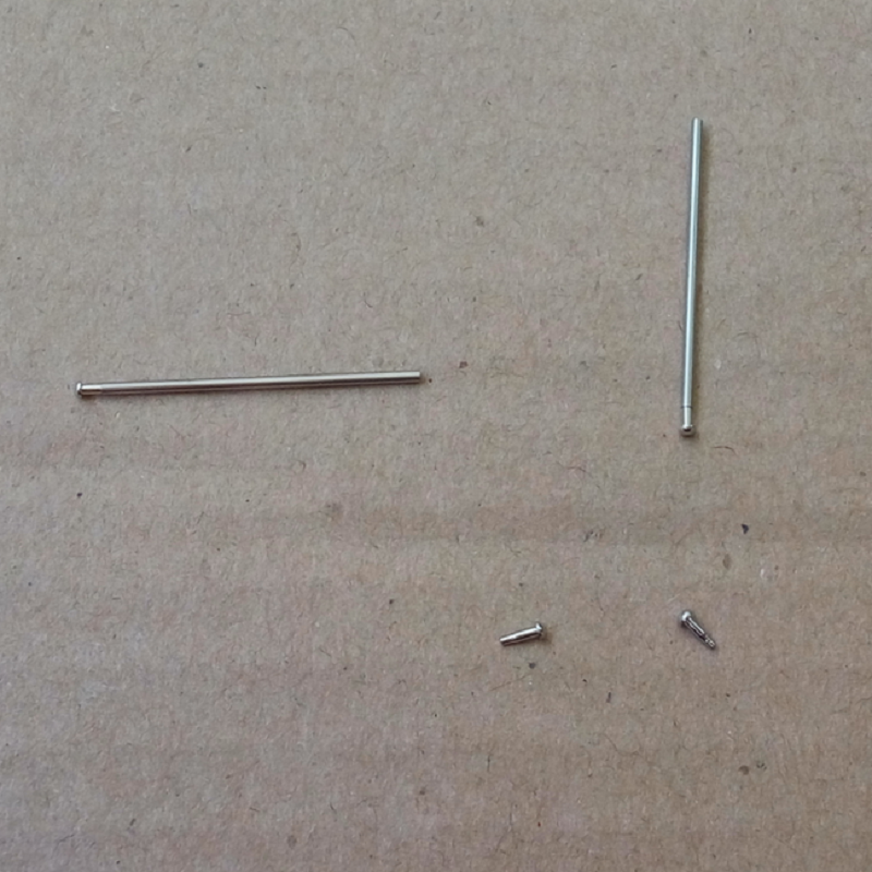 Tube de boucle de fermoir de bracelet de montre de 8mm-26mm, épaisseur 1,0mm, goupille à friction, barre à ressort