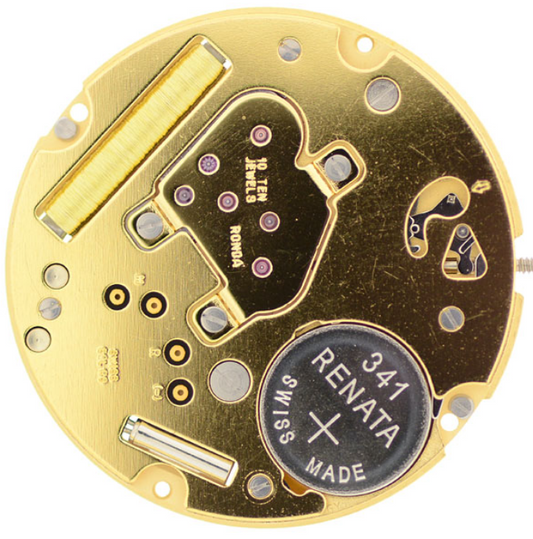 Ronda 1004 Slimtech quartz watch movement with precision timekeeping for watch accessories.