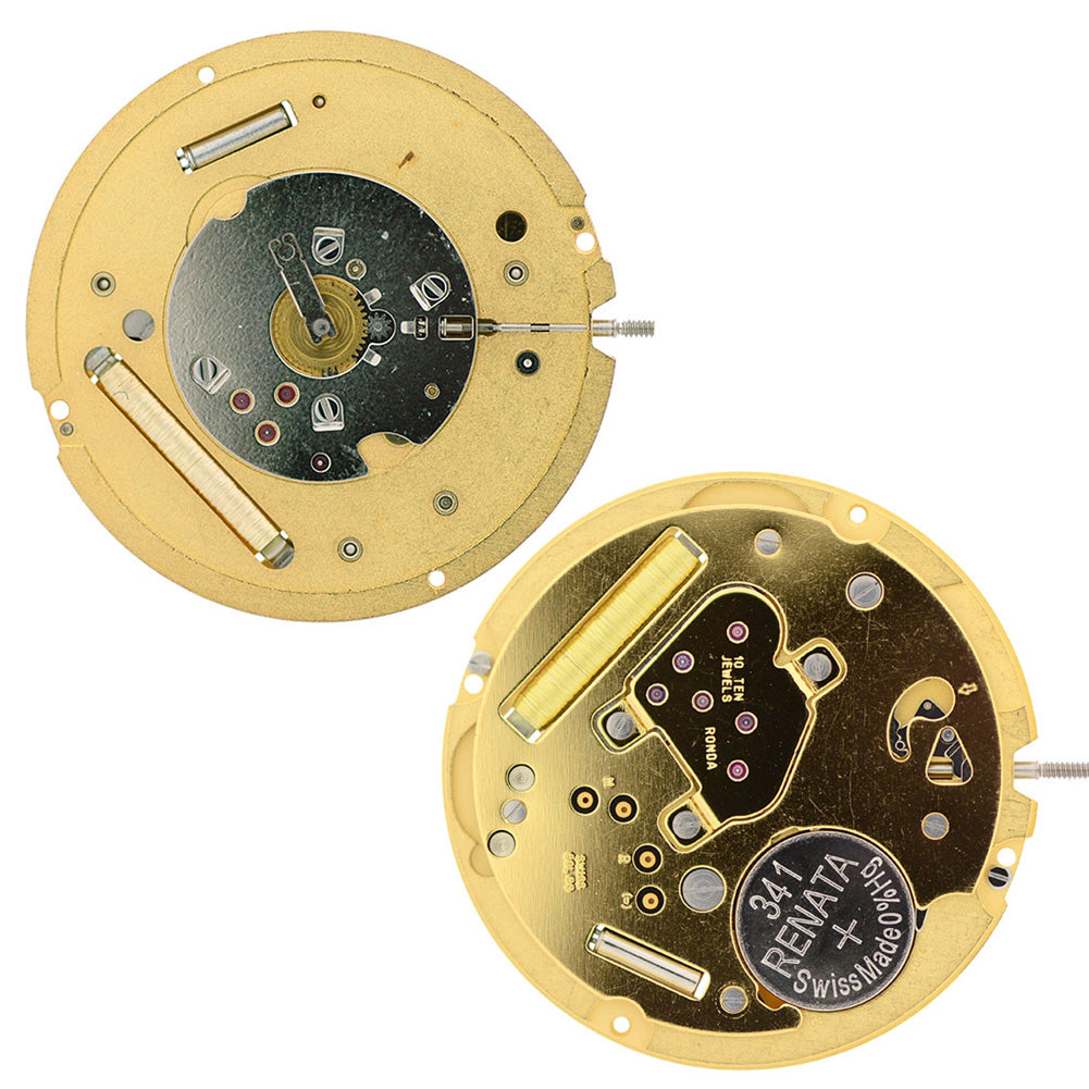 Ronda 1014 quartz watch movement mechanism ensuring precise timekeeping and long-lasting durability.