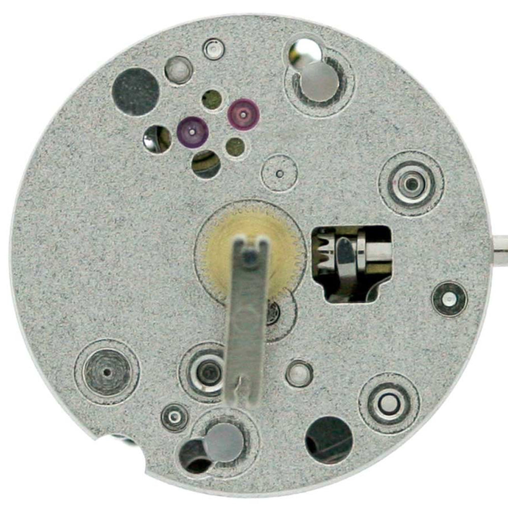 Ronda 1042 quartz watch movement with two hands, precise timekeeping for Swiss watch brands.