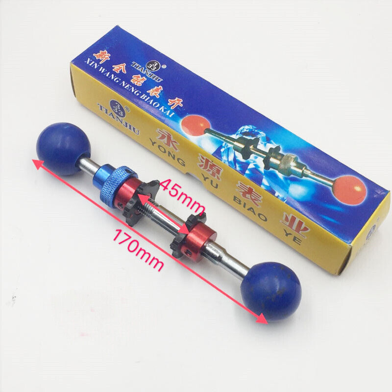 Precise Watchmaker Repair Tool, back case opener for 45-65mm wristwatches, durable and easy to use.