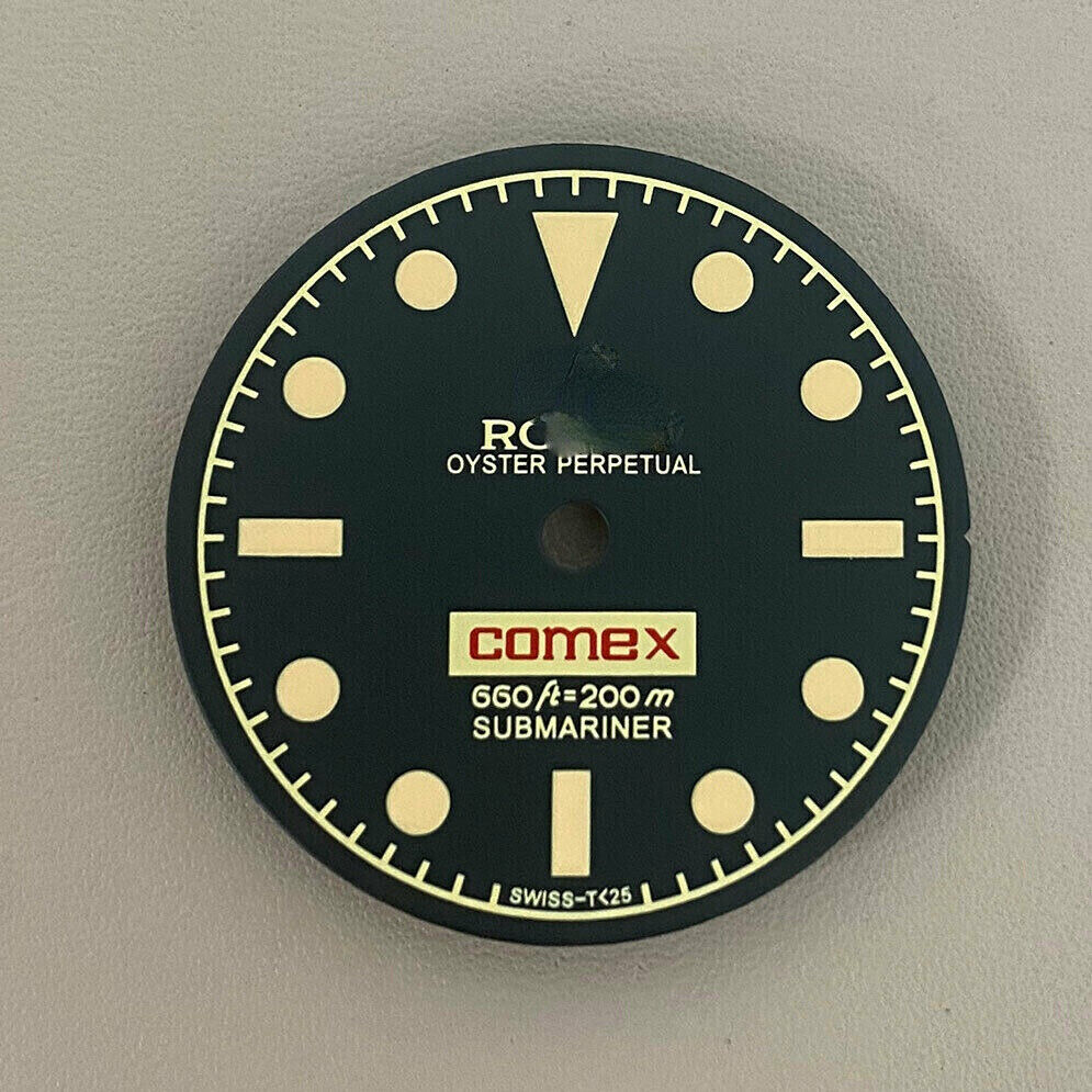Cadran de montre rétro 28,5 mm, vert lumineux, compatible avec les mouvements NH35/8215/2836 #XE5