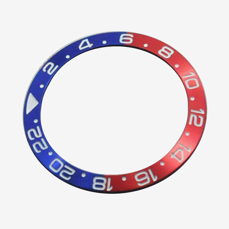 38mm Keramik Uhr Lünette Für GMT Herren Uhr Zubehör Uhr Reparatur Teil