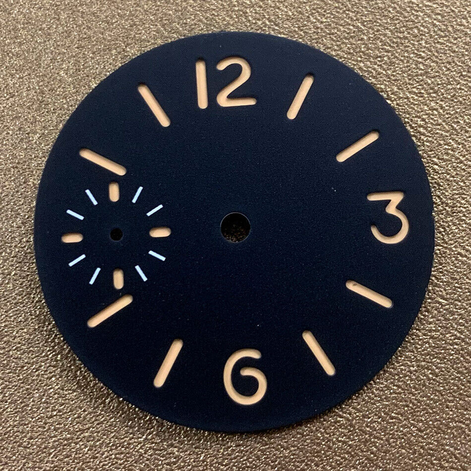 34.5mm Watch Dial Luminous for ETA6497/6498 Seagull ST3600 ST3620 Movement