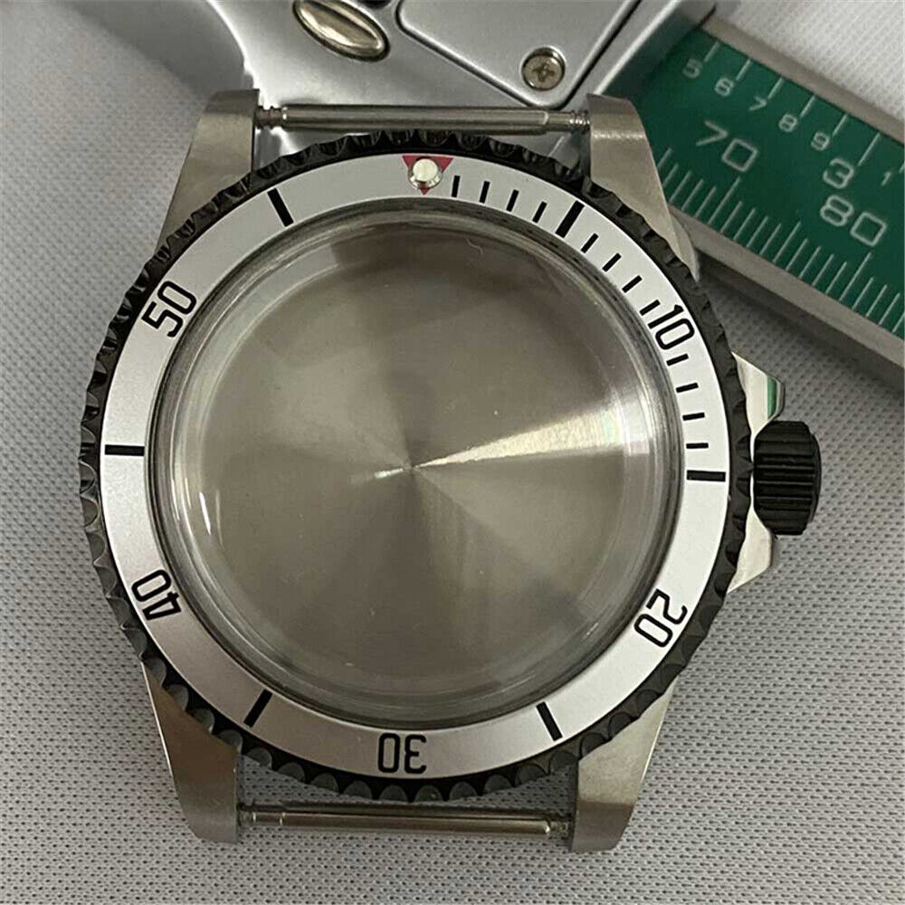 Caja de reloj de acero inoxidable 316L retro de bronce PVD de 39.5mm para NH35/NH36