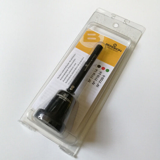 Bergeon drop deposit oiler set with precision tips for automatic watch maintenance and lubrication