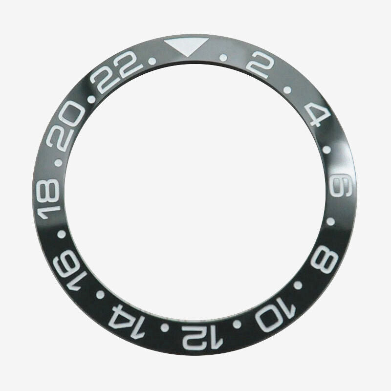 38mm Keramik Uhr Lünette Für GMT Herren Uhr Zubehör Uhr Reparatur Teil