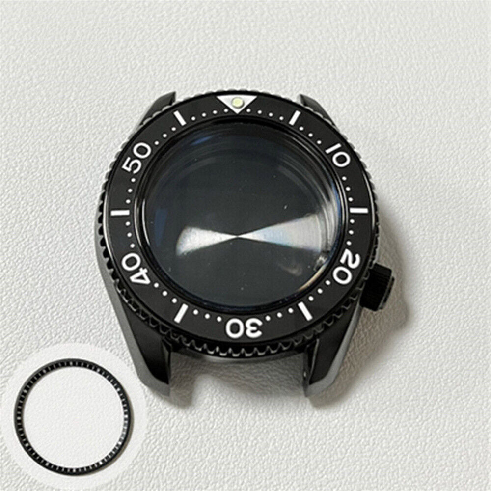 42MM sapphire glass diving watch case by SBDX001, customized for NH35A/NH36A movements.