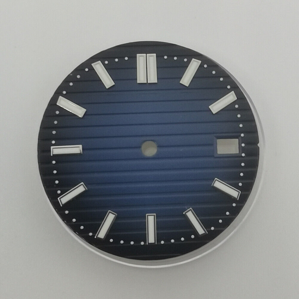 Nouveau cadran de montre 29,7 mm vert lumineux adapté au mouvement NH35 NH36 #B-6