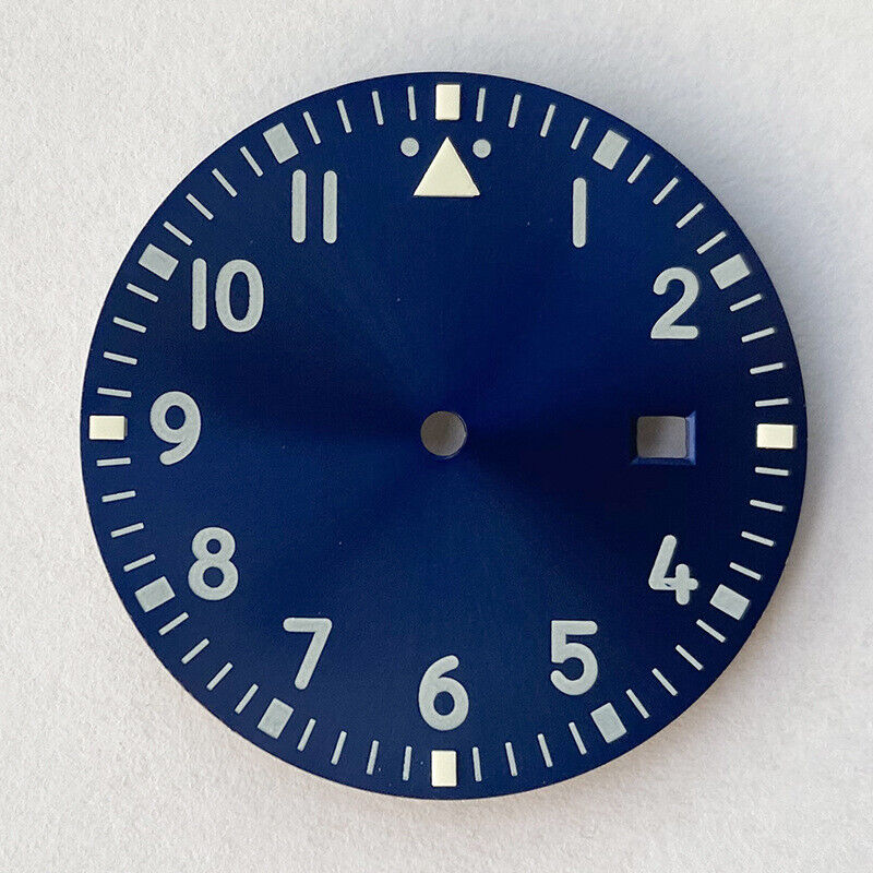Green luminous 33.5MM watch dial, designed for Miyota 8215/2813 movements with bright visibility features