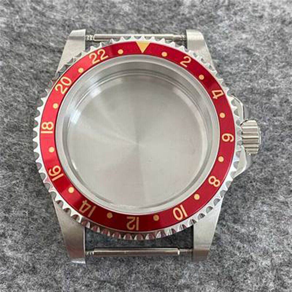 Waterproof watch case 39.5mm with stainless steel, sapphire glass for NH35/36 movements.