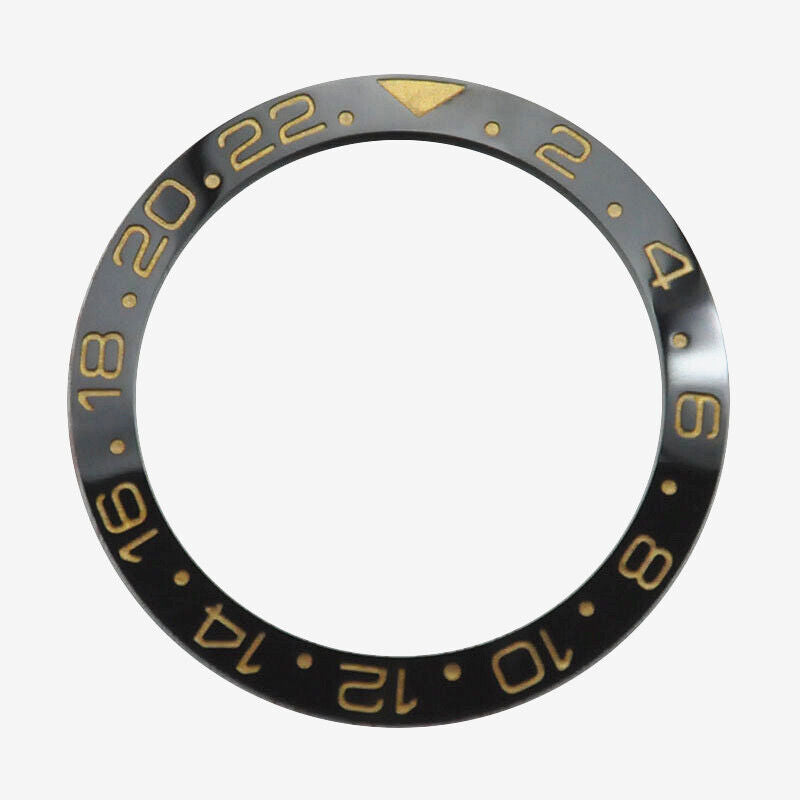 38mm Keramik Uhr Lünette Für GMT Herren Uhr Zubehör Uhr Reparatur Teil