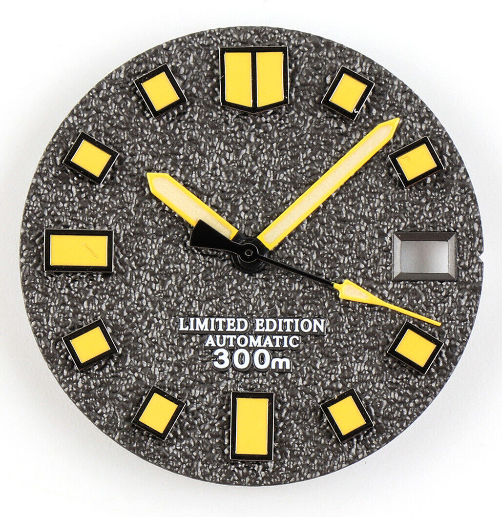 Cadran de montre lumineux de 28,5 mm, adapté au mouvement NH35, pièces et aiguilles