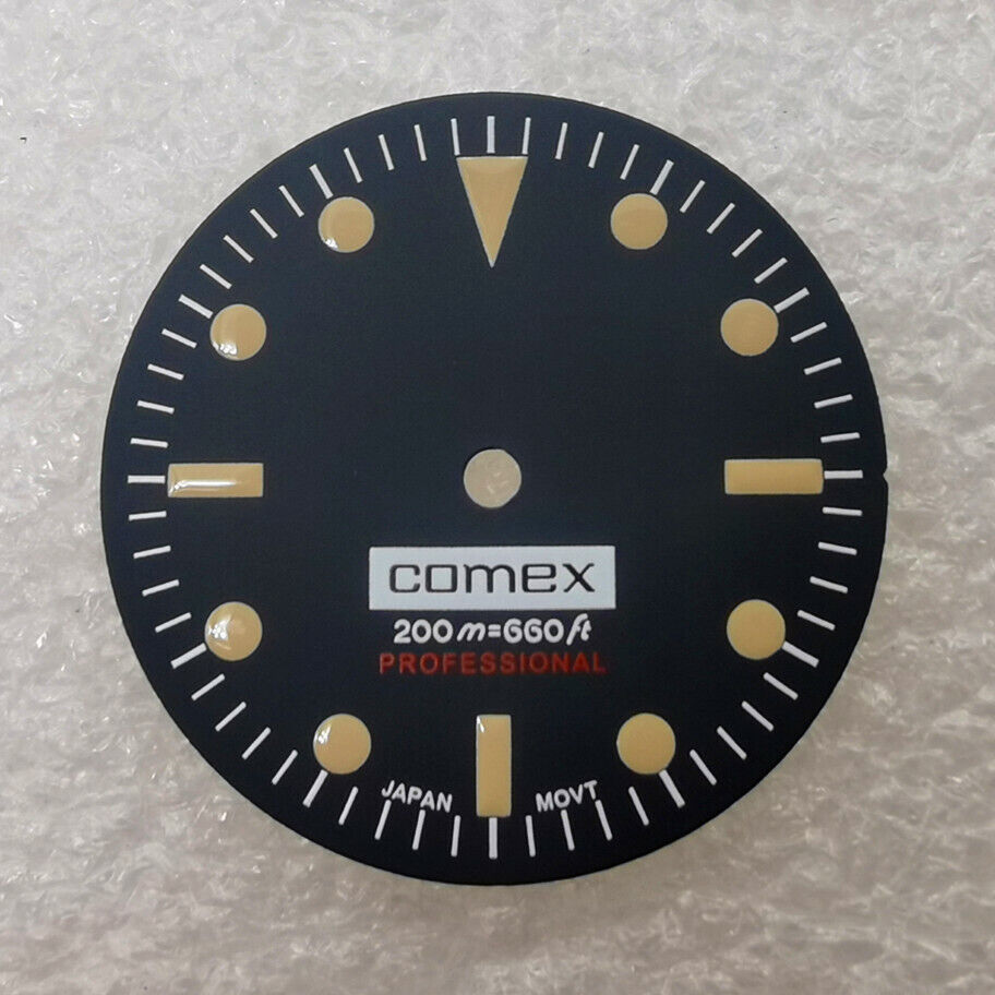 28.50mm watch dial, no lume, compatible with NH35/NH36 movement, sleek design.