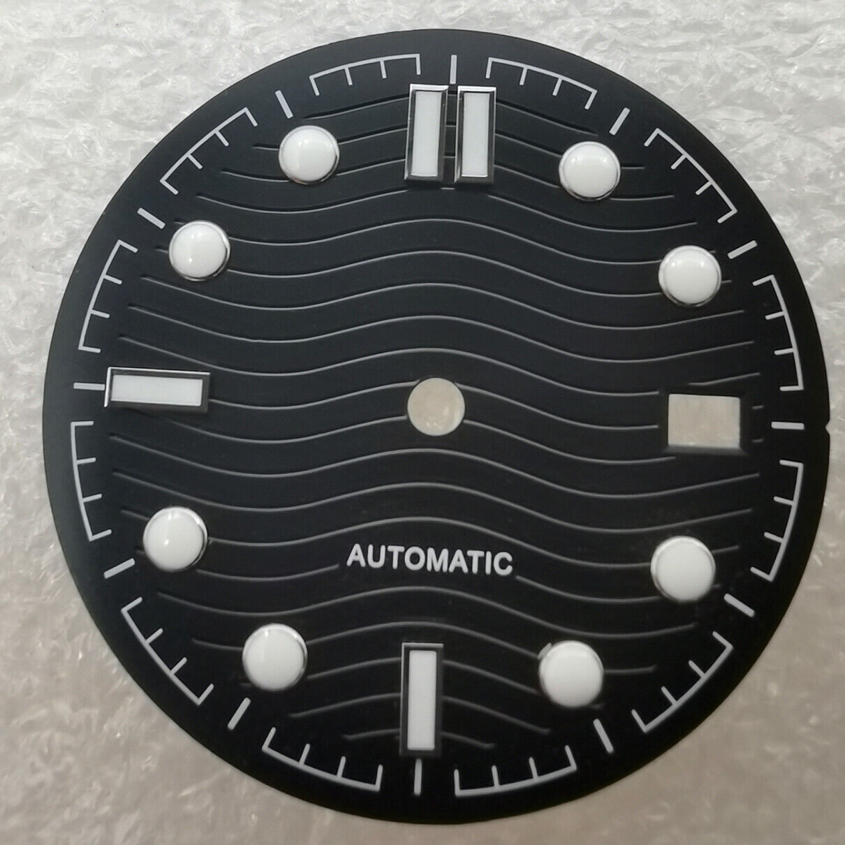 Brandneues 31-mm-Zifferblatt, grün leuchtend, passend für Omega NH35/NH36 #02