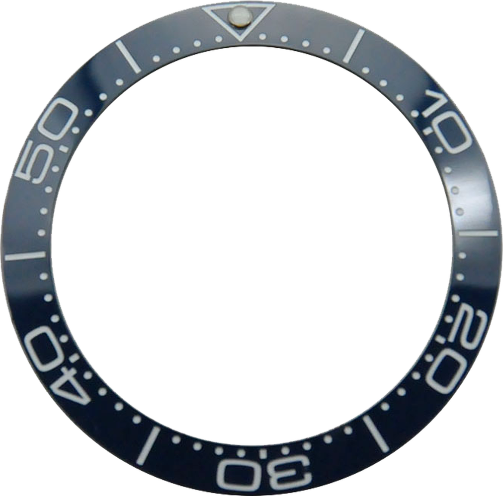 Anillo de bisel cerámico de 38mm para reloj, anillo insertable para bisel para caja de reloj GMT de 40mm