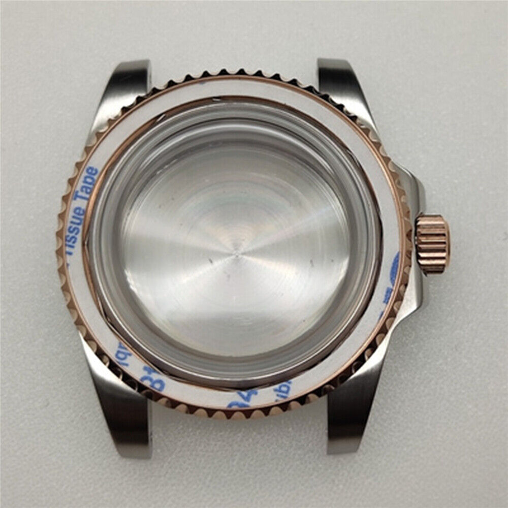 Caja de reloj endurecida con espejo convexo tipo burbuja para NH35/ NH36/NH39/ NH38