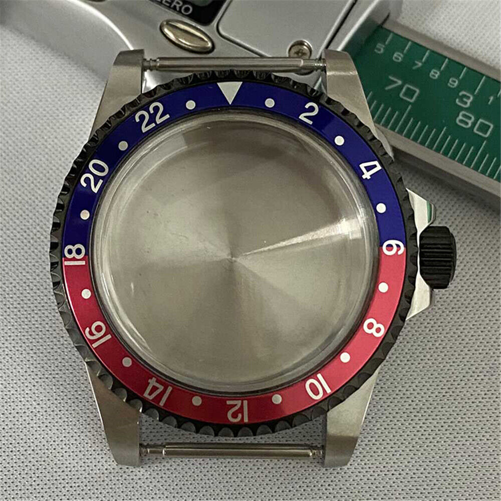 Caja de reloj de acero inoxidable 316L retro de bronce PVD de 39.5mm para NH35/NH36
