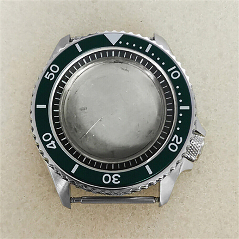 12 opciones caja de reloj de 41.5mm para NH35/36 cajas de acero inoxidable para SKX007