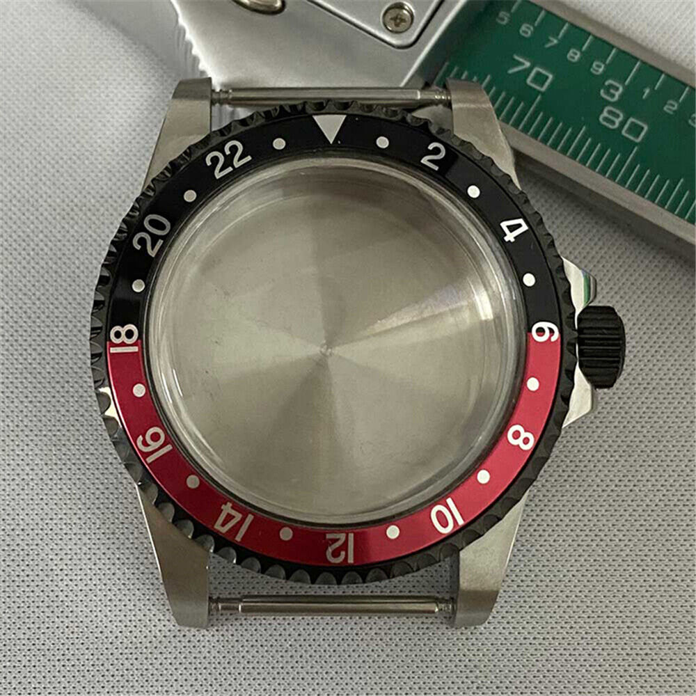 Caja de reloj de acero inoxidable 316L retro de bronce PVD de 39.5mm para NH35/NH36