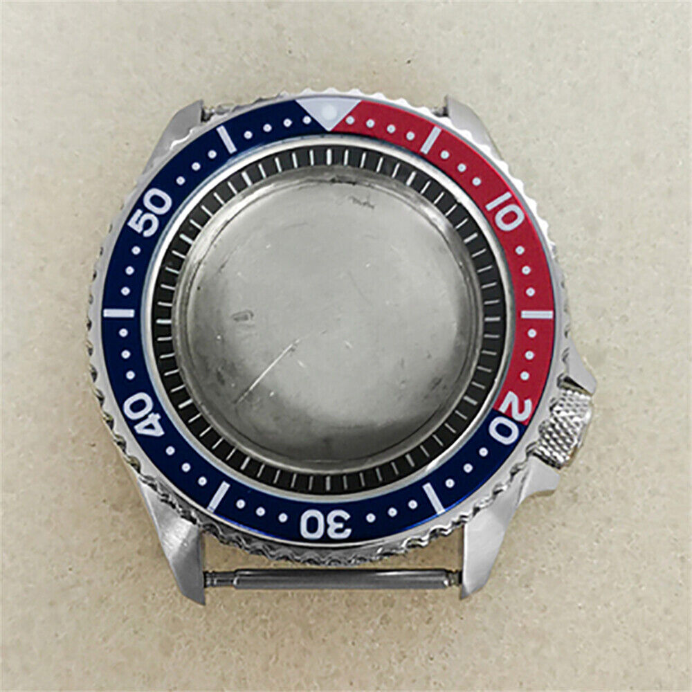 12 opciones caja de reloj de 41.5mm para NH35/36 cajas de acero inoxidable para SKX007
