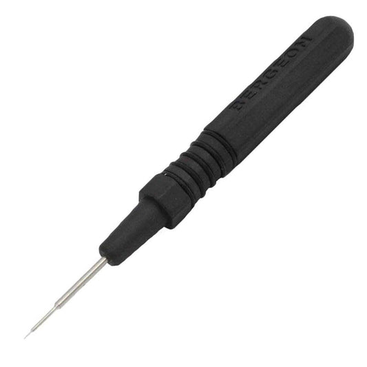 Bergeon 7013 precision metal dip oiler for watch repair with ergonomic grease applicator tip.