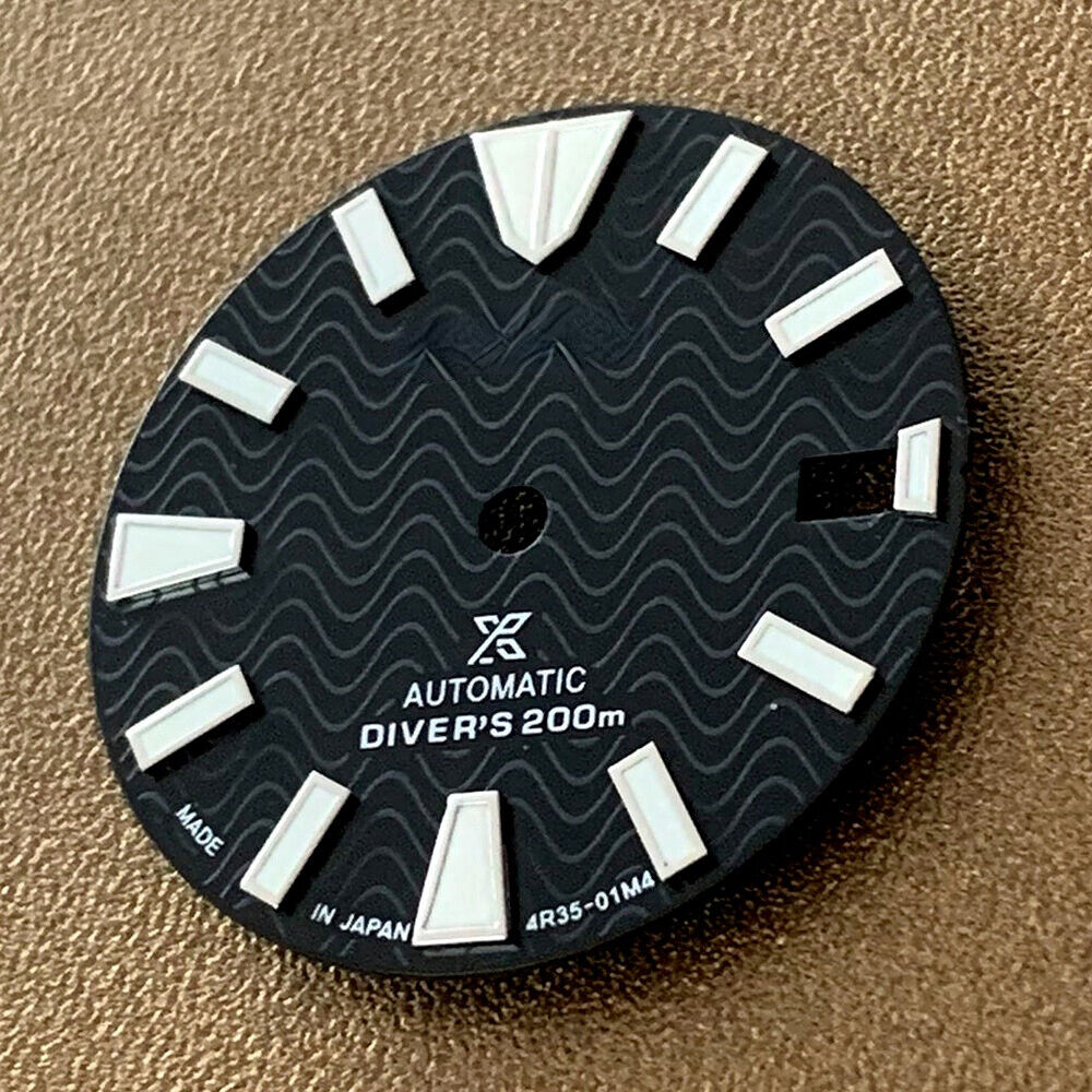 28.5mm Enamel Watch Dial Luminous Suitable for NH35 NH36 Movement Watch Parts