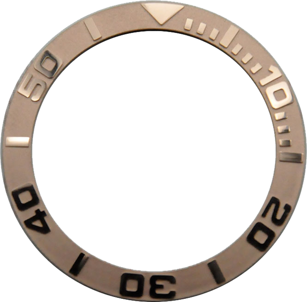 Anillo de bisel cerámico de 38mm para reloj, anillo insertable para bisel para caja de reloj GMT de 40mm