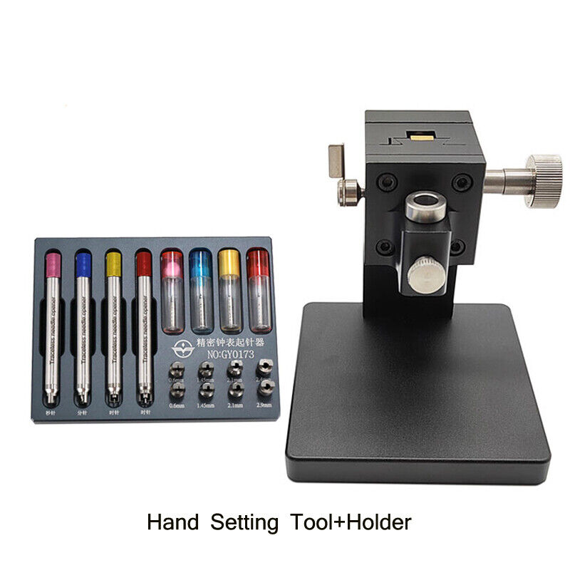 Watch Second Hand Remover Tool, precision press holder for accurate watch hand fitting and repair.