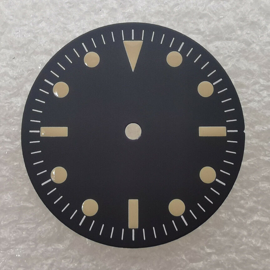 28.50mm watch dial, no lume, designed for NH35/NH36 movement with a sleek, modern look.