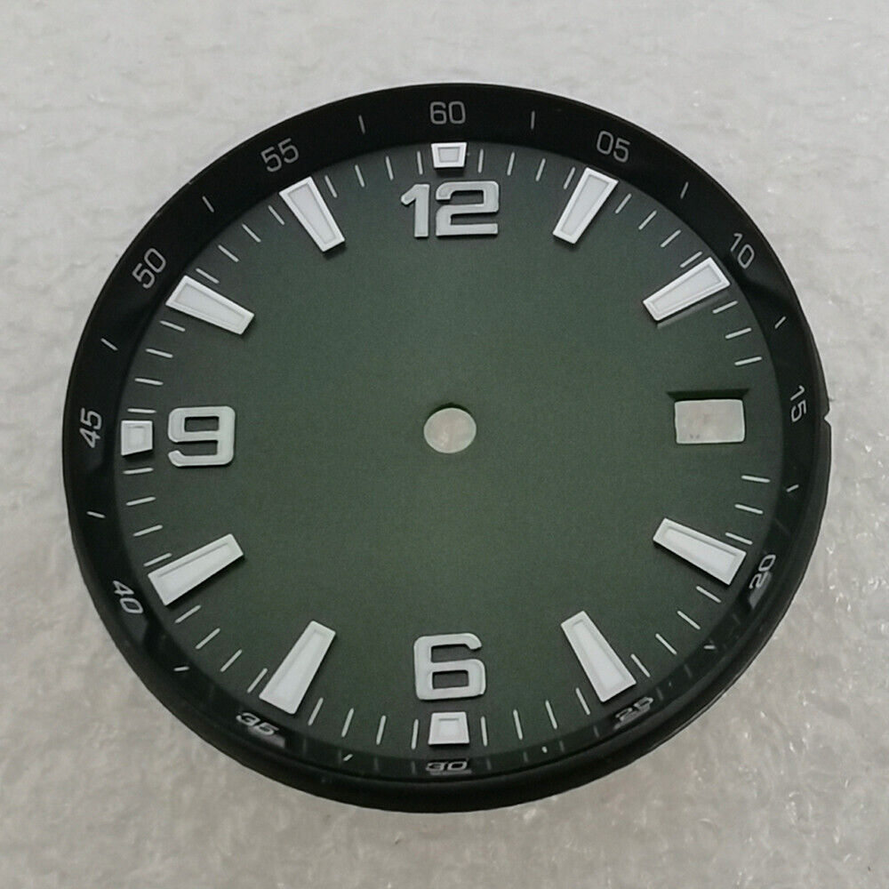 31mm Watch Dial with Lume Suitable for NH35 NH36 Movement With Inner Ring