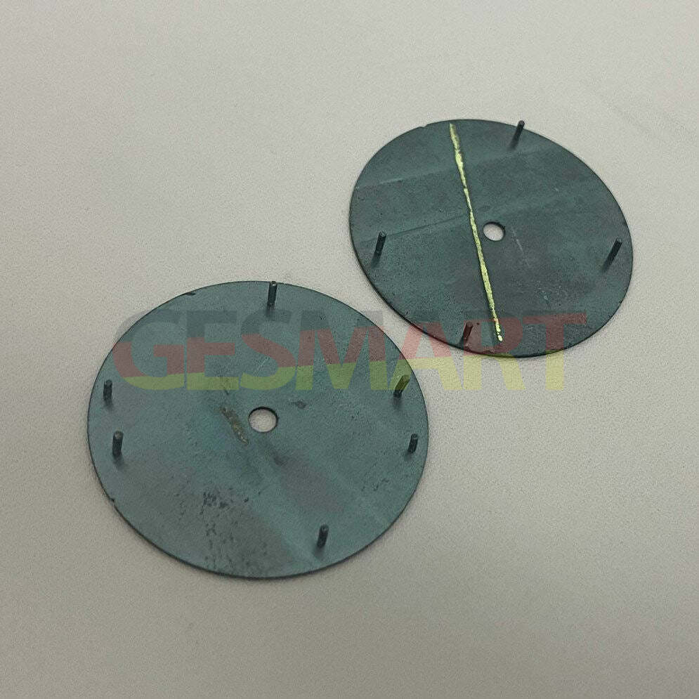 28.5mm XE5 green luminous retro watch dial for NH35/8215/2836 vintage movement, stylish upgrade.