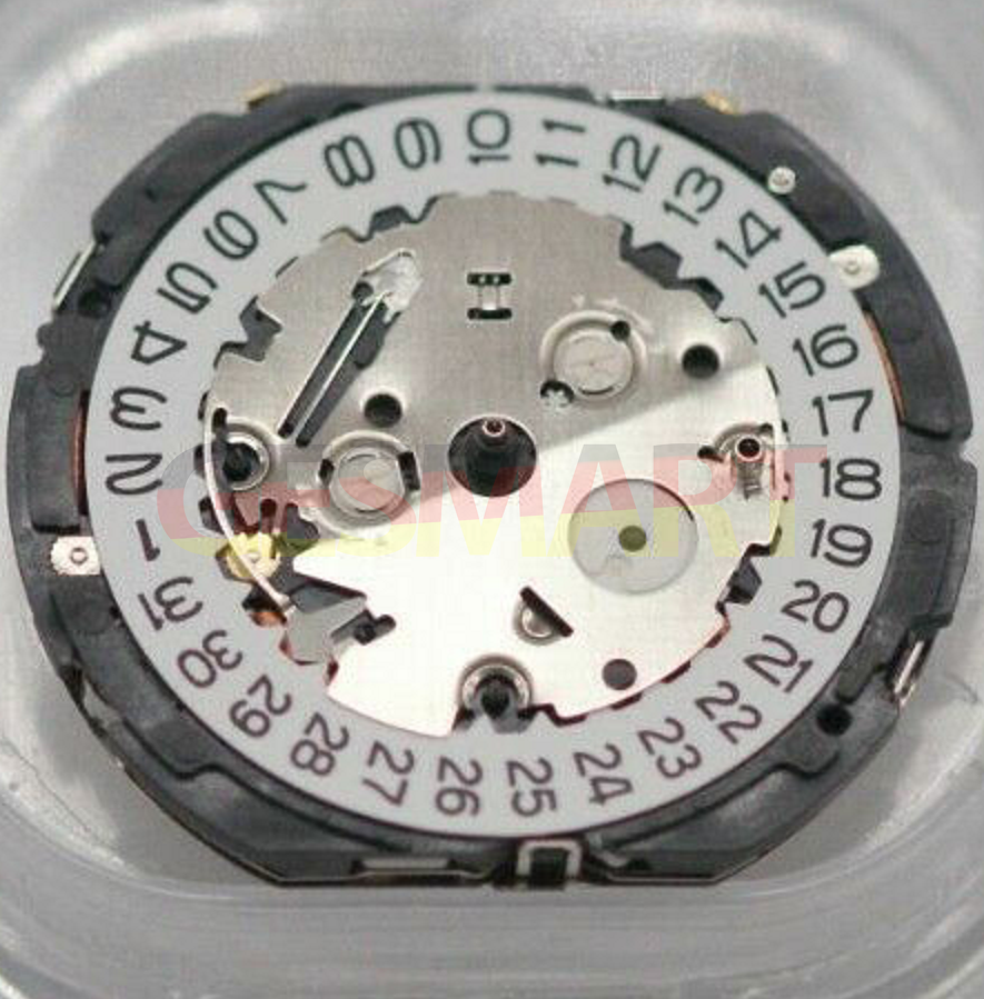 Hattori Epson TMI YM62A quartz watch movement, Japan-made precision part for accurate repairs and assembly.