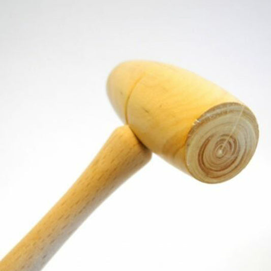 Bergeon 1445-B boxwood mallet used for replacing watch bracelet pins with precision and care.