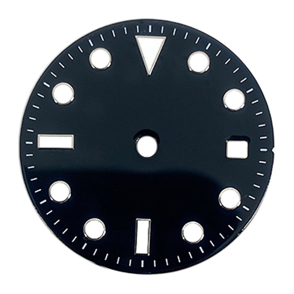 28.5MM watch dial, designed for 8215, 2813, 2836, 8200 movements, ensuring precise timekeeping.