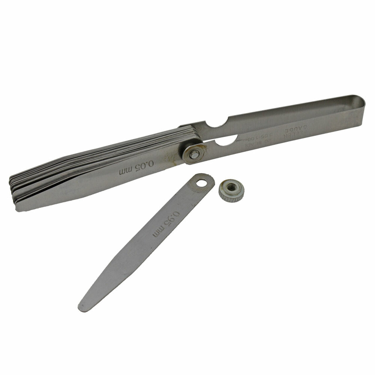 Bergeon 1610 feeler gauge set for precise watch thickness measurements 0.05-1.00mm accuracy