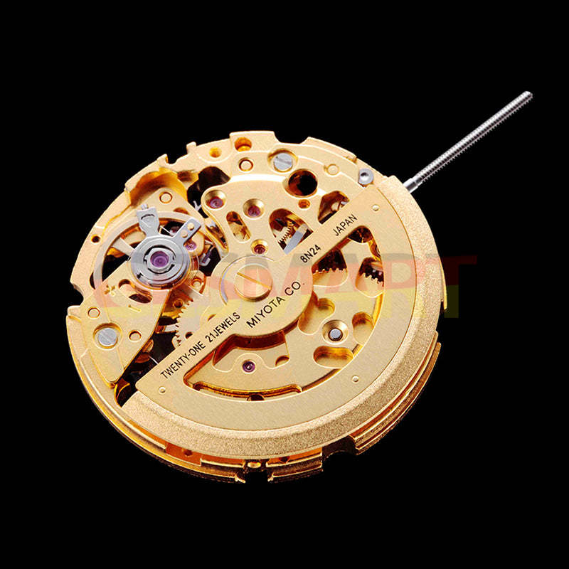 Miyota 8N24 Golden Automatic Mechanical Japan Movement Japan Made