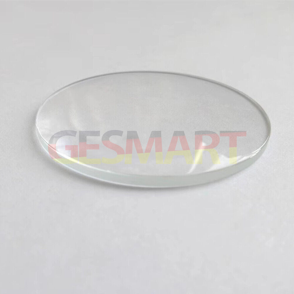 1,2 mm dickes, einkuppeliges, rundes Uhrenglas, 32–43 mm, Mineralglas-Ersatz