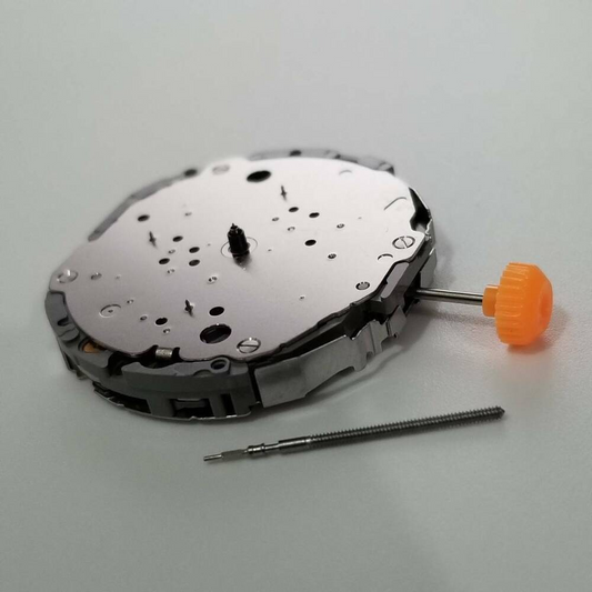 Miyota JS10 quartz watch movement replacement part for precise timekeeping and repair.