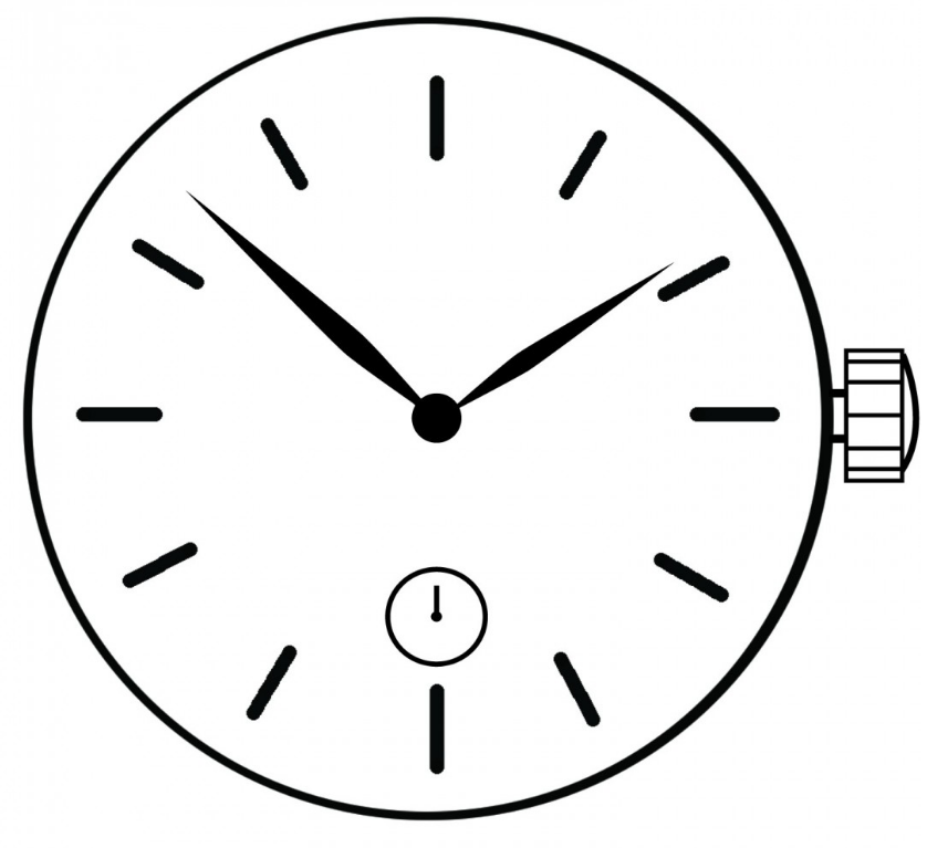 Miyota 1L45 Japan quartz movement mechanism for accurate watch accessories by Miyota.