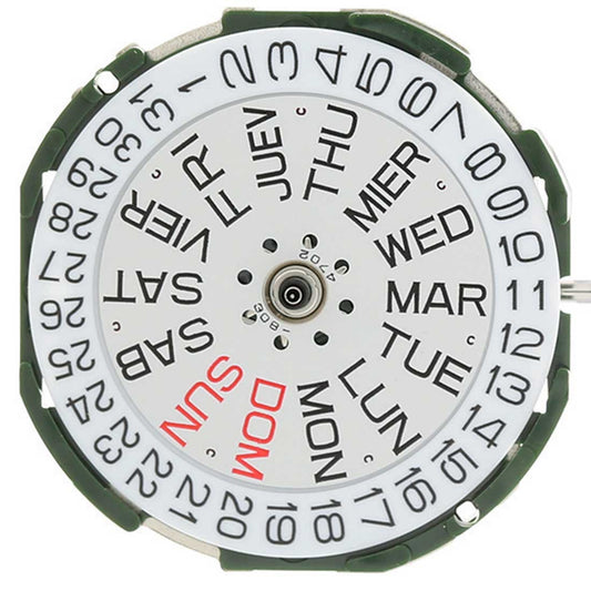 Miyota 2105 Japan Quartz Movement by Citizen, precise and reliable watch mechanism for accessories.