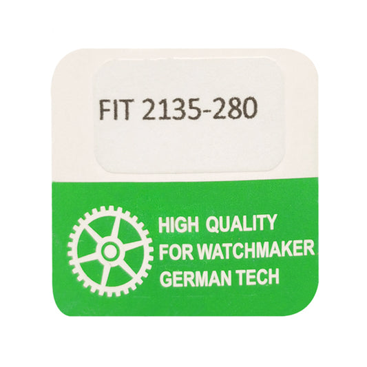 Generic Watch Parts 2135-280 hour wheel replacement for 2135 movement, precision gear component.