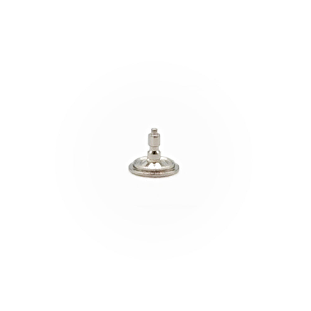 Generic 2135-568 axle replacement for oscillating weight rotor, durable part compatible with model 2135 watches.