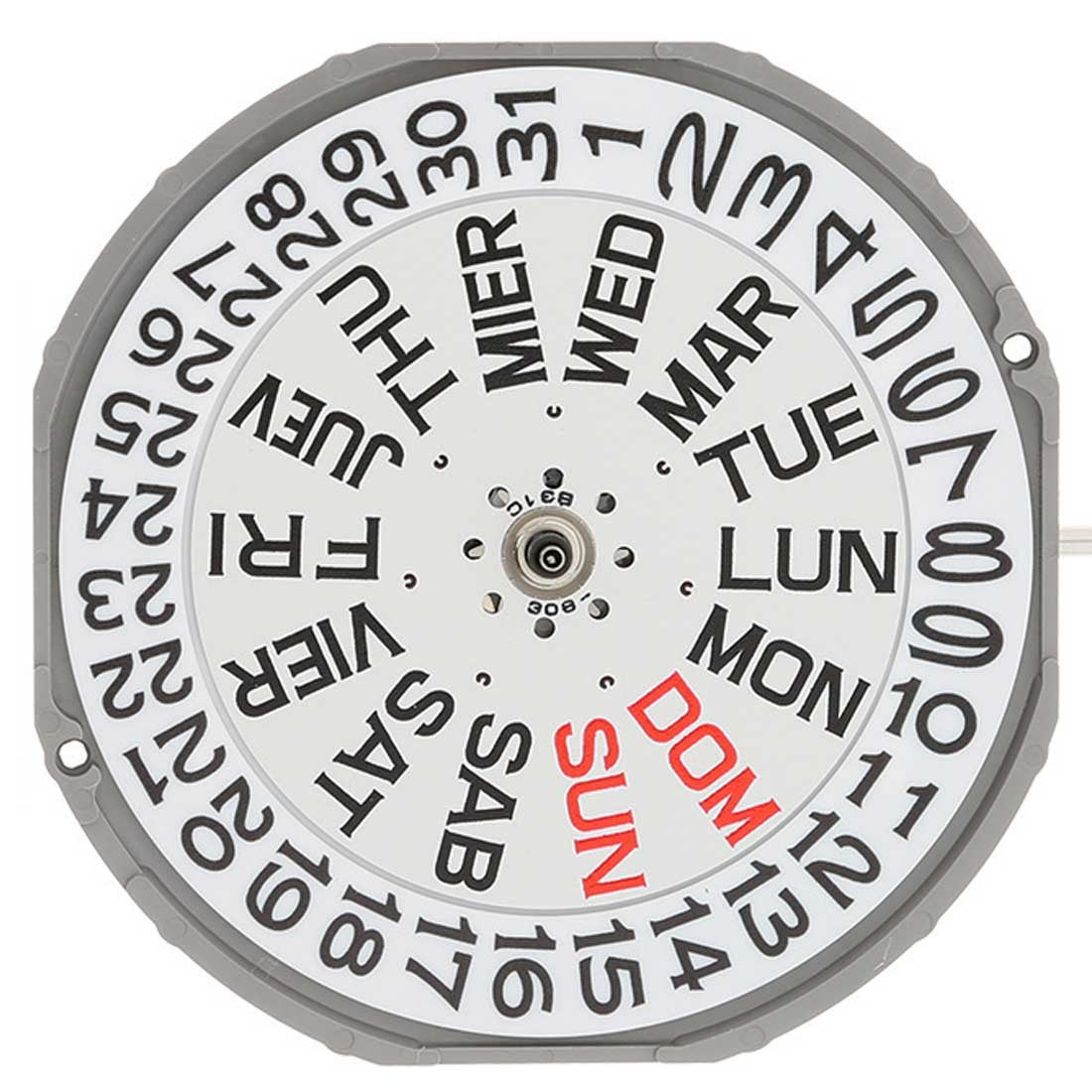 Miyota 2405 Japan Quartz Movement watch mechanism for precise timekeeping by Miyota.