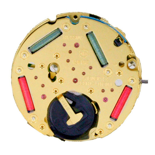 ETA 251.471 Swiss quartz watch movement with 3 hands and date display at 4/6 position for precise timekeeping.