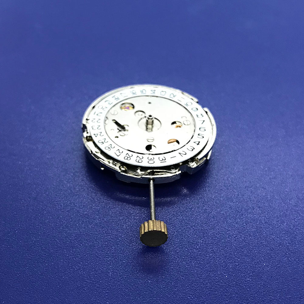 DG2813 automatic watch movement with 3 hands and date, perfect 8215/8205 replacement.