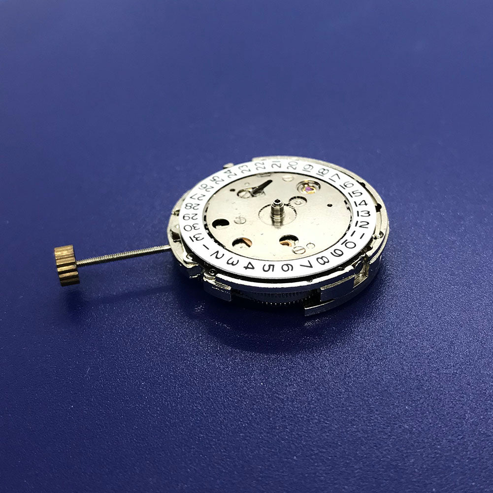 DG2813 automatic watch movement with three hands and date, perfect 8215/8205 replacement.